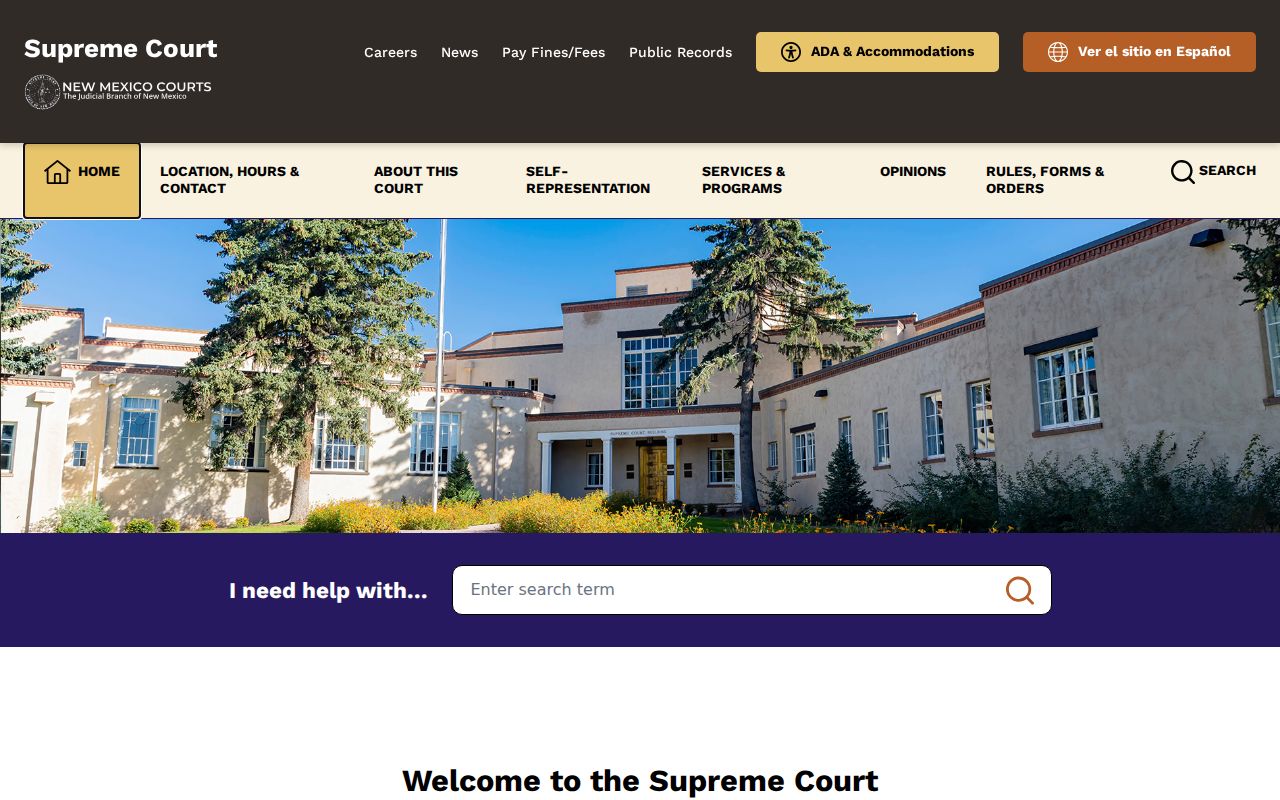 New Mexico appellate court docket and Supreme Court resources